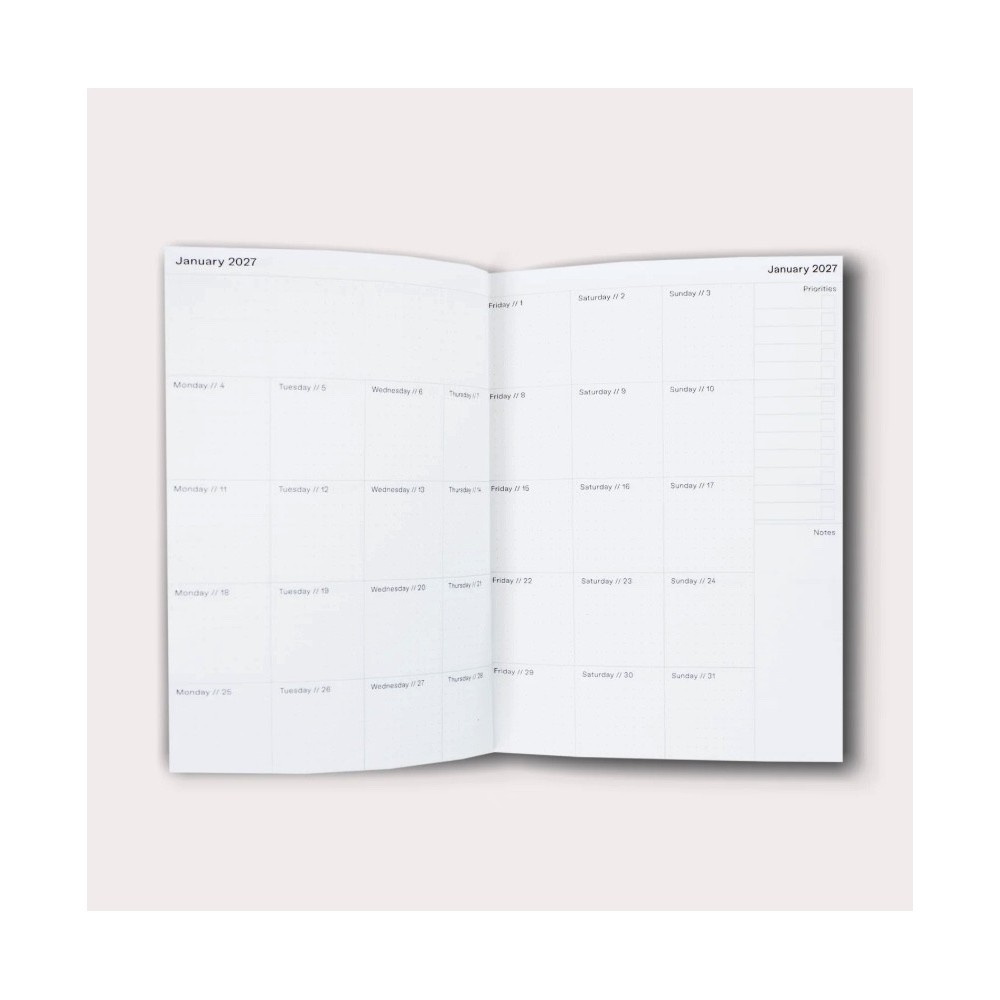Weekly academic planner 2026/2027 Palau No. 1 A5 - The Completist.