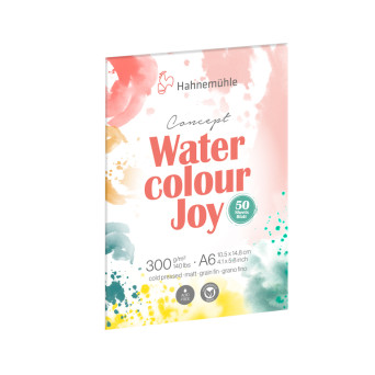 Blok do akwareli Watercolour Joy A6 - Hahnemühle - 300 g 50 ark.