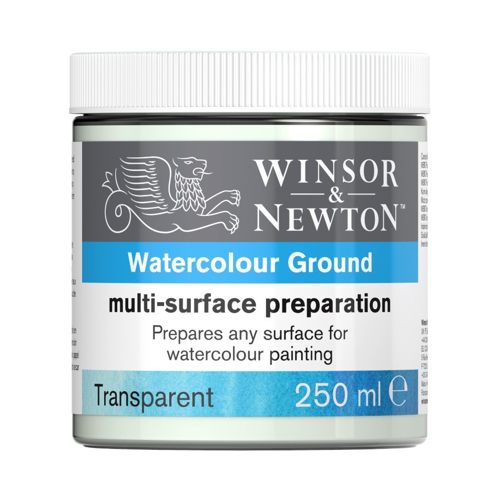 Grunt do farb akwarelowych - Winsor & Newton - Transparent 250 ml