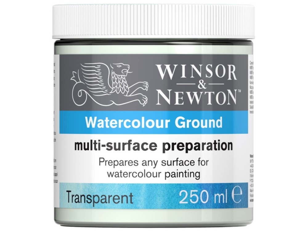 Grunt do farb akwarelowych - Winsor & Newton - Transparent 250 ml