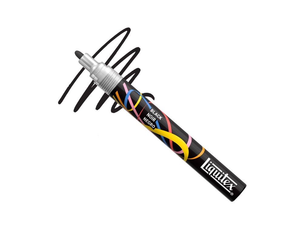 Marker akrylowy - Liquitex - Black 2 mm