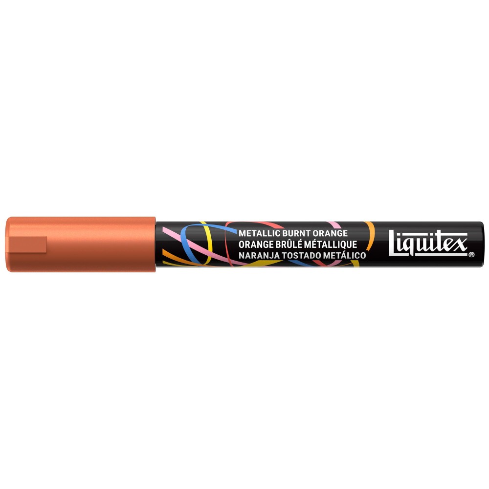 Marker akrylowy - Liquitex - Metallic Burnt Orange 2 mm