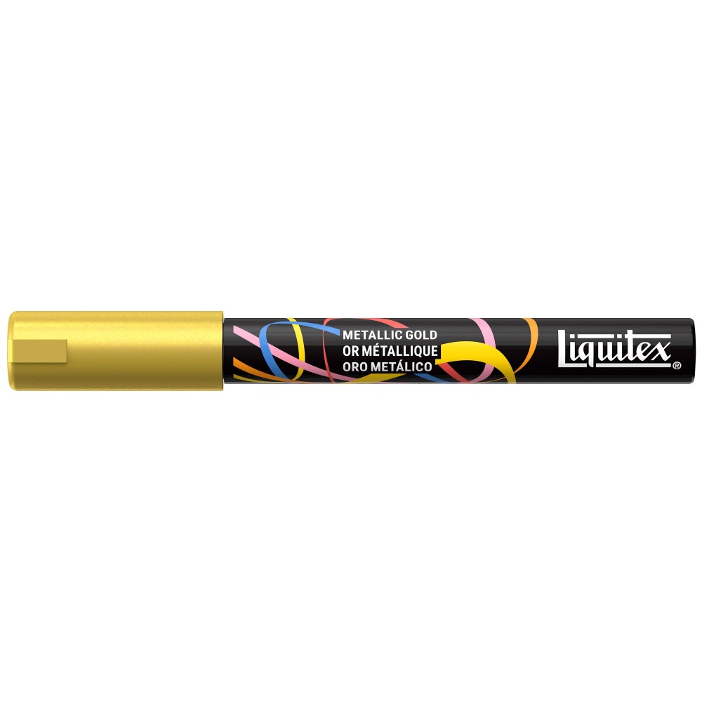 Marker akrylowy - Liquitex - Metallic Gold 2 mm