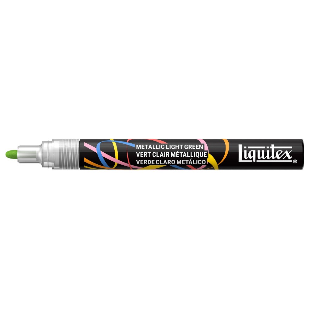 Marker akrylowy - Liquitex - Metallic Light Green 2 mm