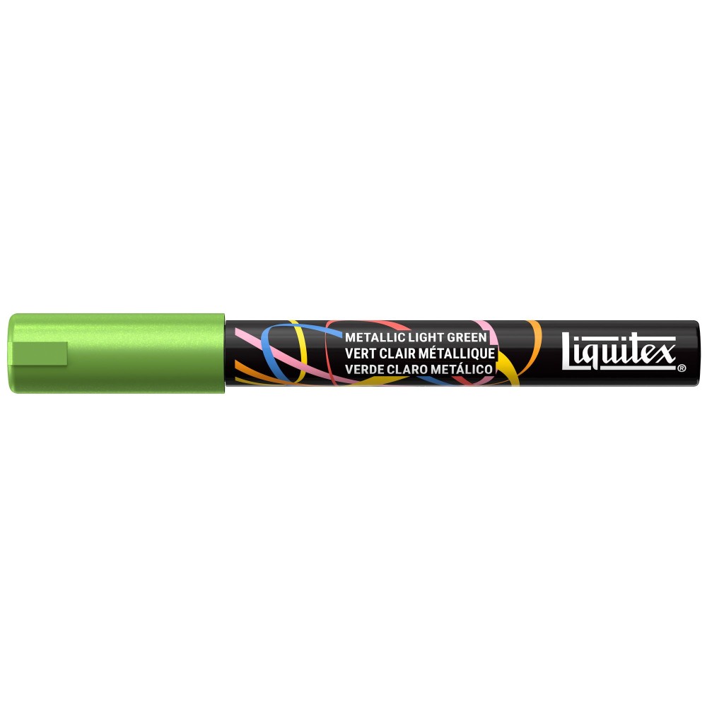 Marker akrylowy - Liquitex - Metallic Light Green 2 mm