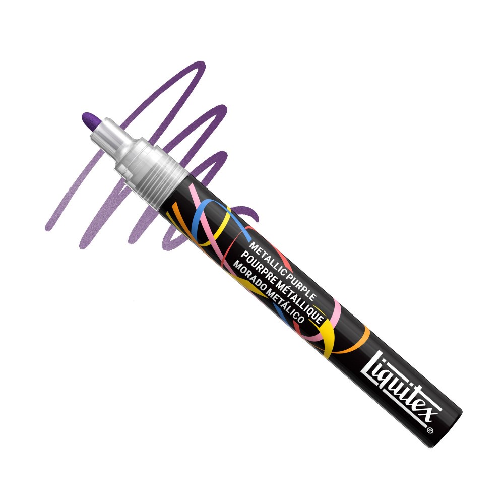Acrylic Paint Marker – Liquitex – Metallic Purple 2 mm