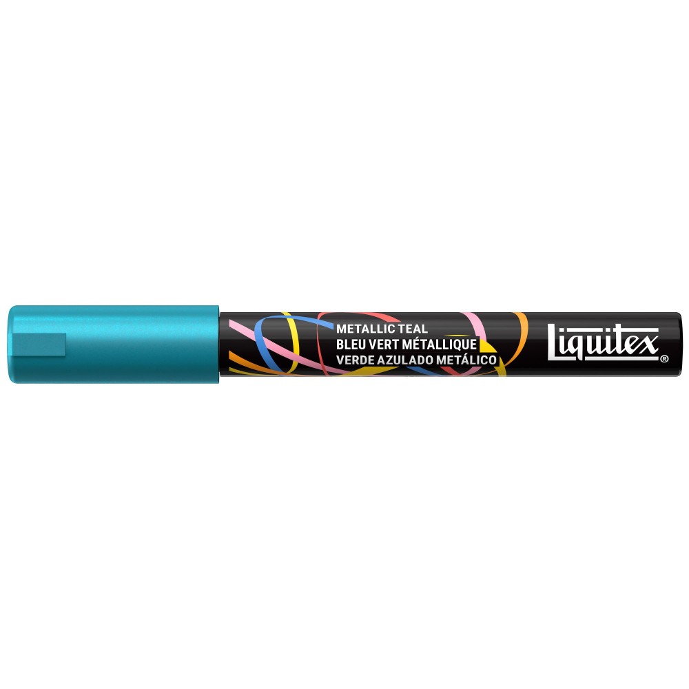 Acrylic Paint Marker – Liquitex – Metallic Teal 2 mm
