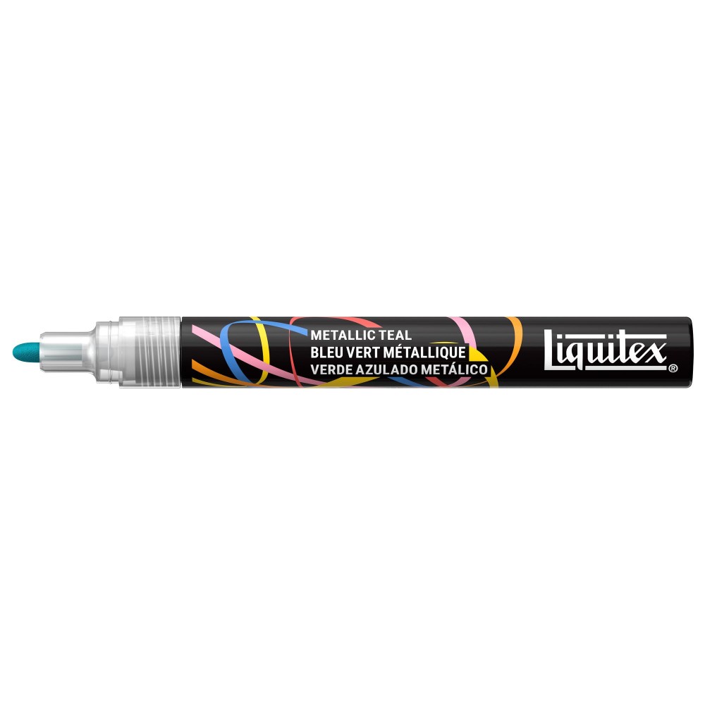 Acrylic Paint Marker – Liquitex – Metallic Teal 2 mm