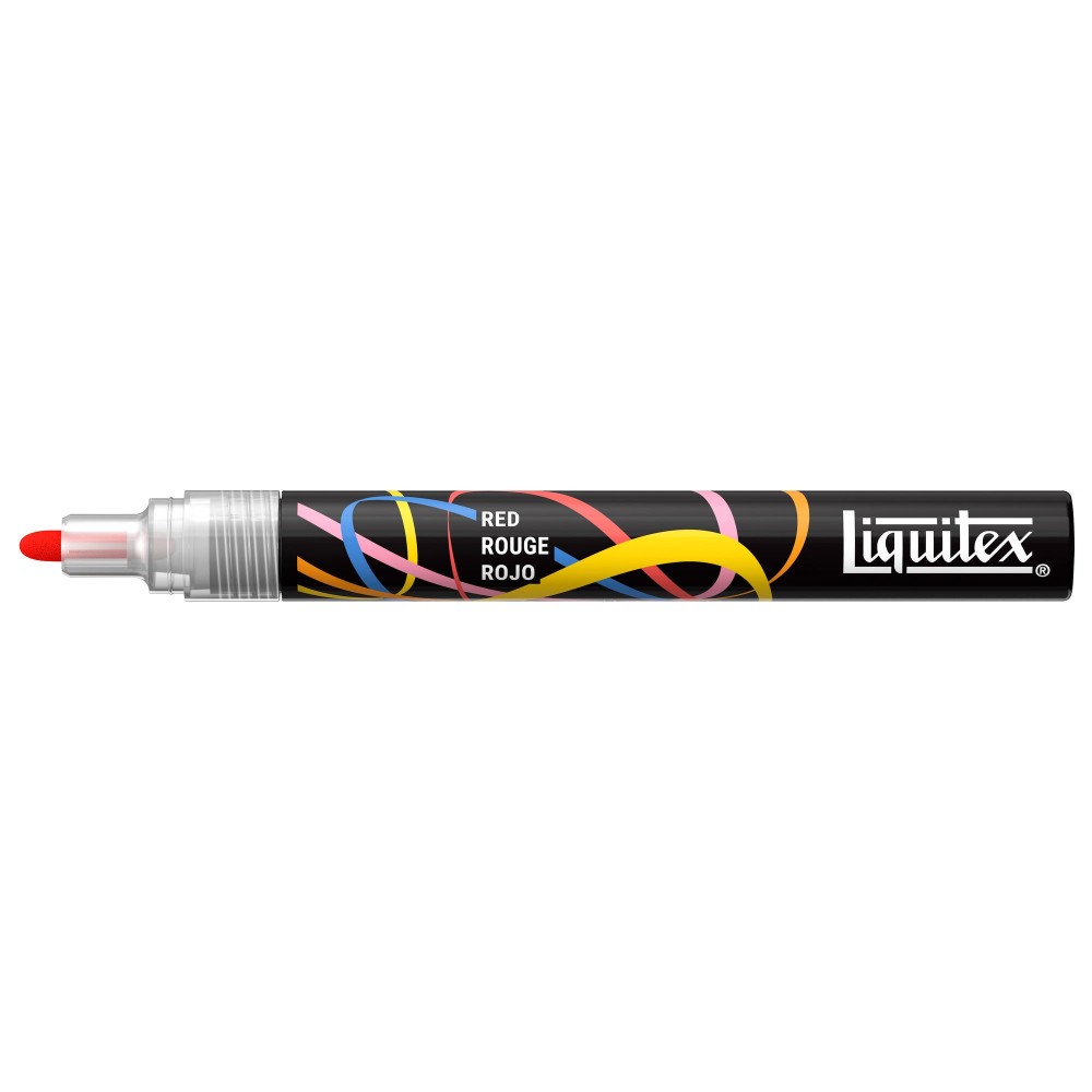 Marker akrylowy - Liquitex - Red 2 mm
