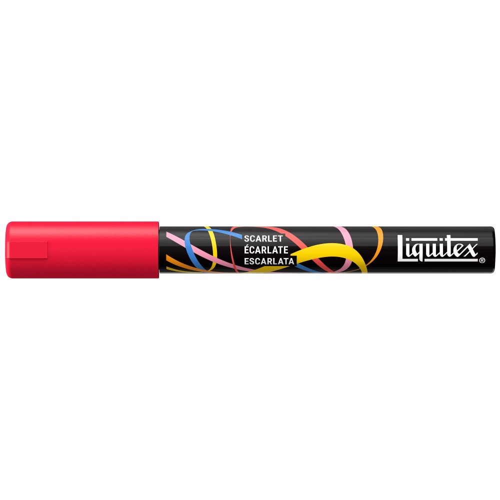 Marker akrylowy - Liquitex - Scarlet 2 mm