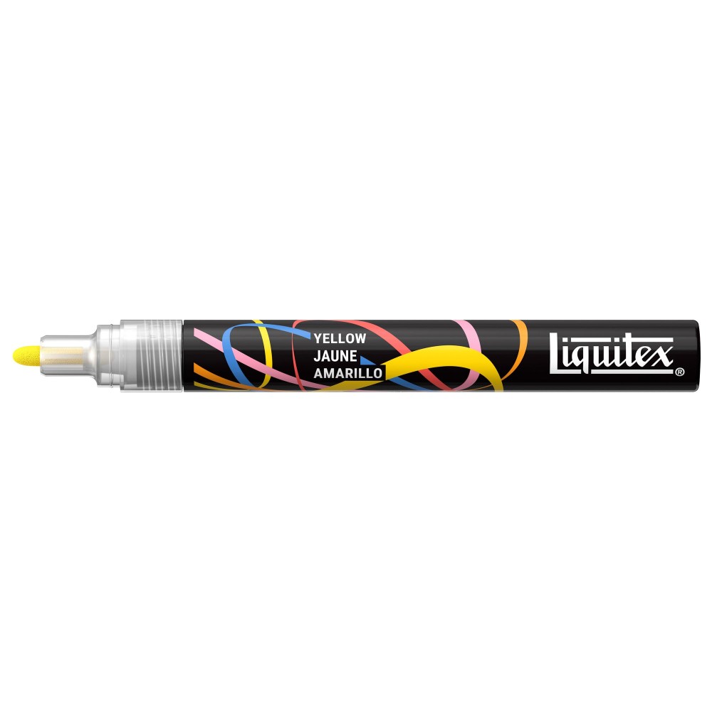 Marker akrylowy - Liquitex - Yellow 2 mm