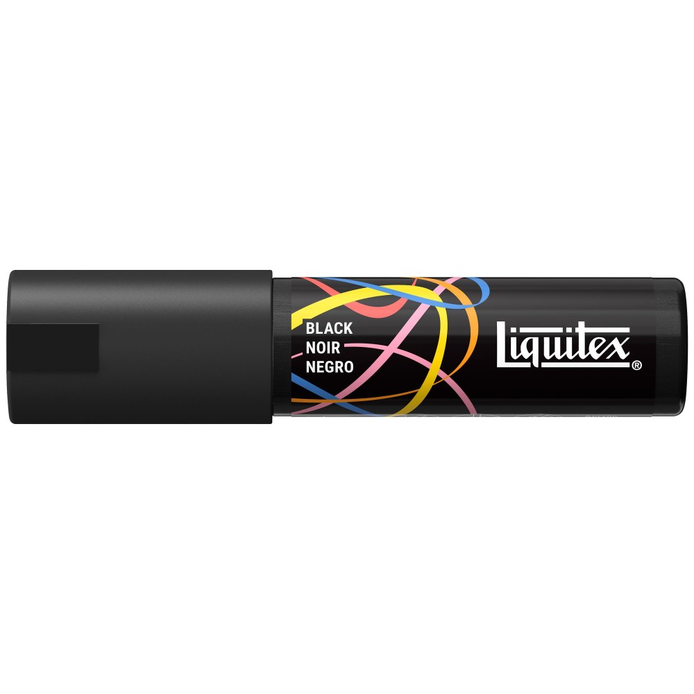 Marker akrylowy - Liquitex - Black 8 mm