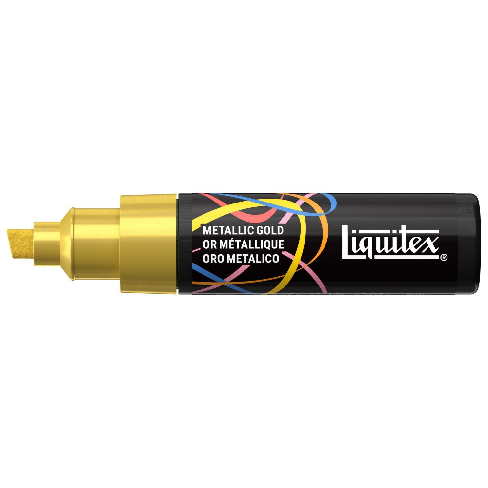 Marker akrylowy - Liquitex - Metallic Gold 8 mm