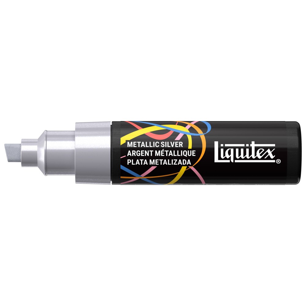 Acrylic Paint Marker – Liquitex – Metallic Silver 8 mm