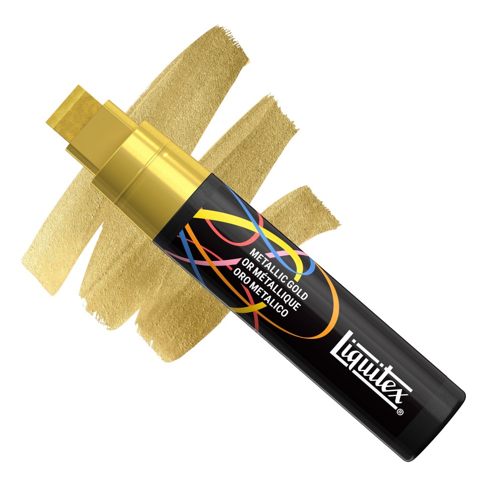 Marker akrylowy - Liquitex - Metallic Gold 15 mm