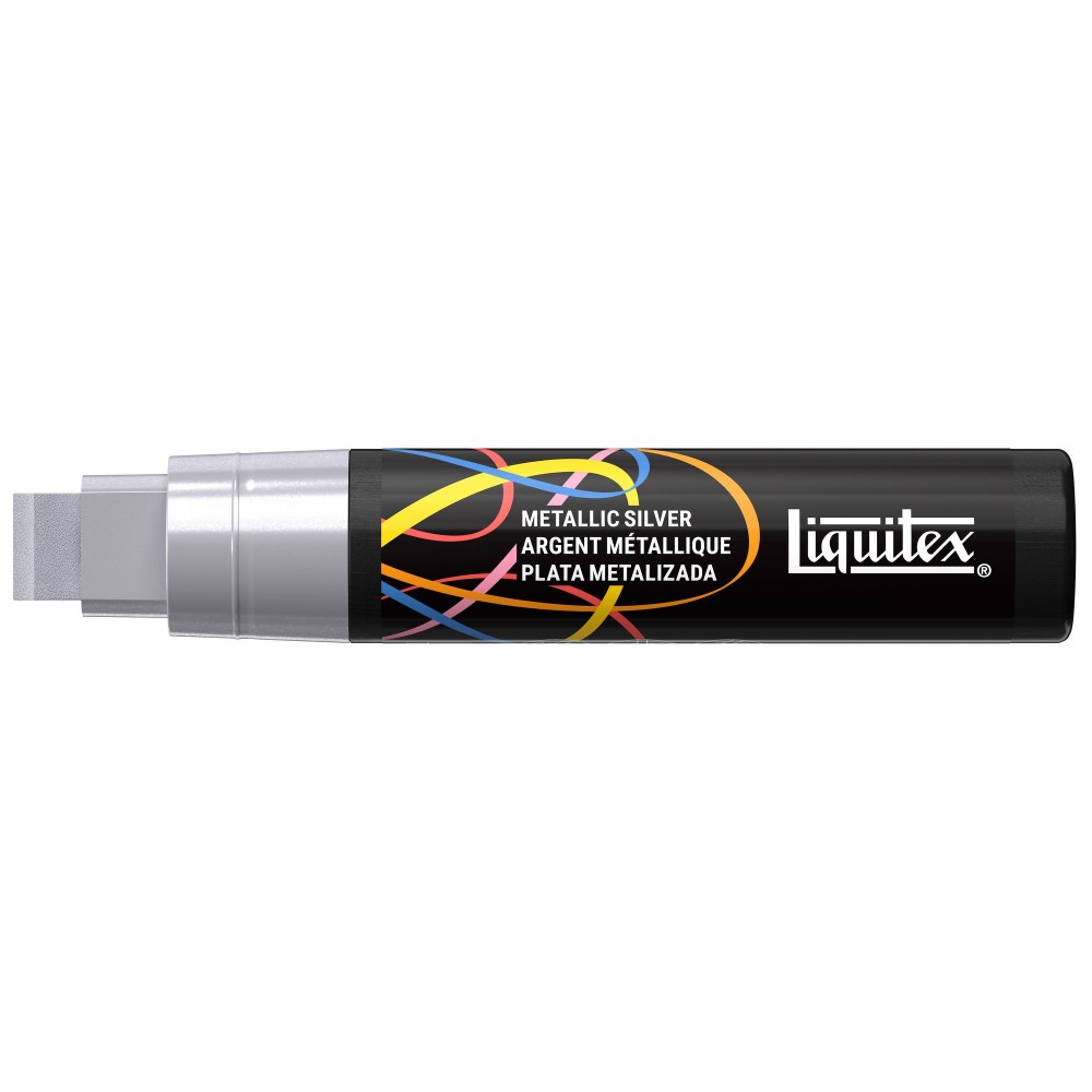 Acrylic Paint Marker – Liquitex – Metallic Silver 15 mm