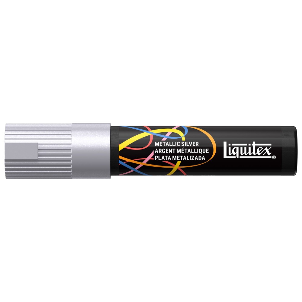 Acrylic Paint Marker – Liquitex – Metallic Silver 15 mm
