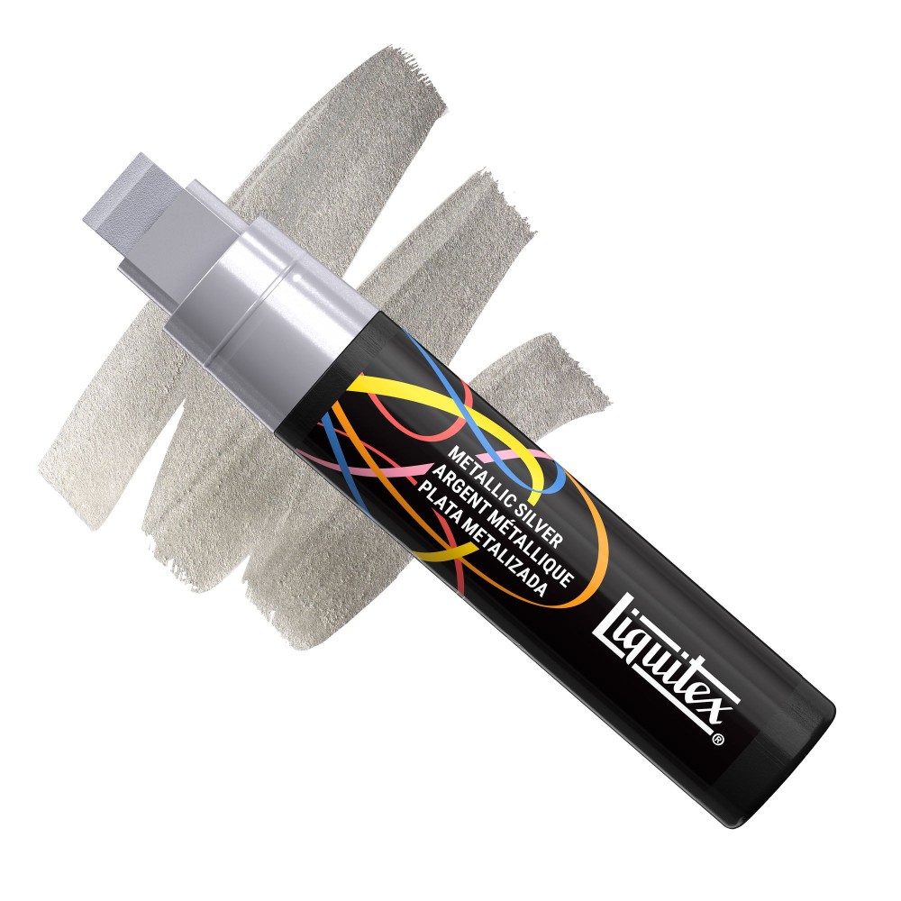 Acrylic Paint Marker – Liquitex – Metallic Silver 15 mm