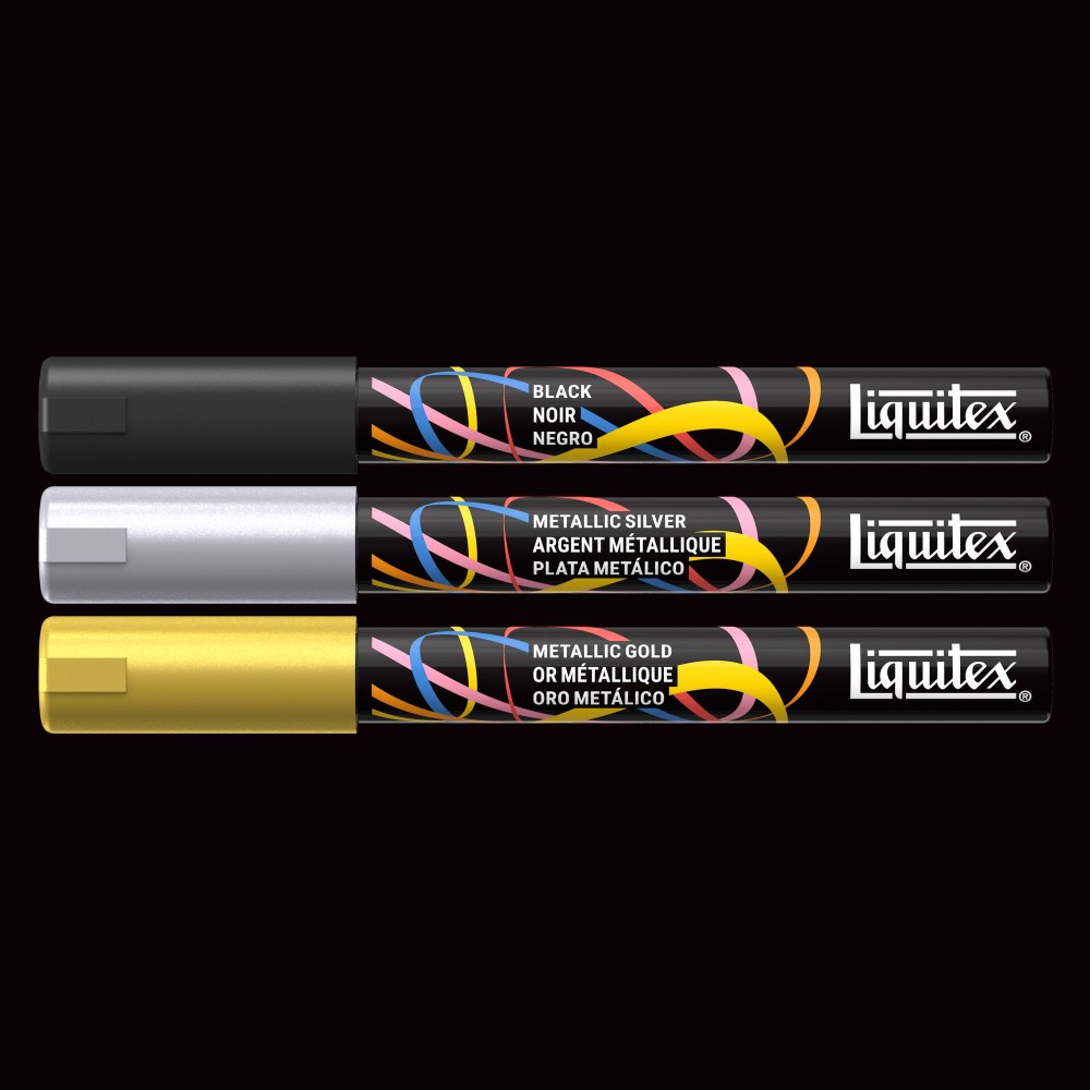 Accent Acrylic Paint Marker Set – Liquitex – 3 pcs.
