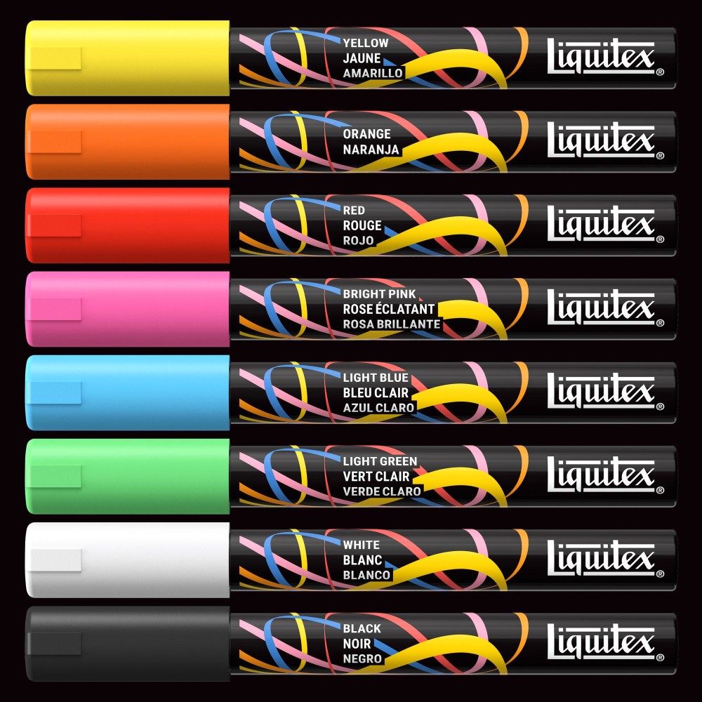 Zestaw markerów akrylowych Essential - Liquitex - 8 szt.