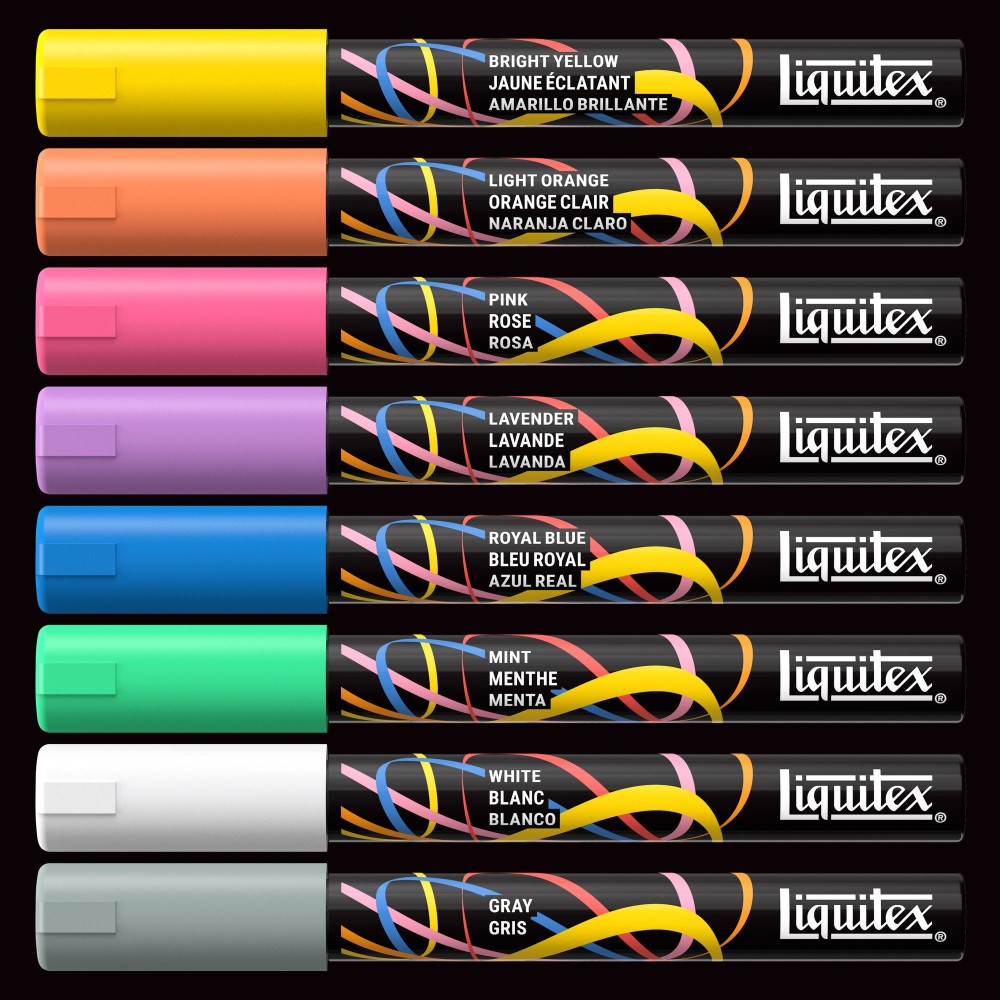 Dreamscape Acrylic Paint Marker Set – Liquitex – 8 pcs.
