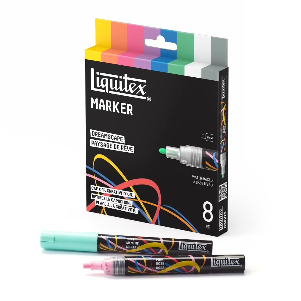 Dreamscape Acrylic Paint Marker Set – Liquitex – 8 pcs.