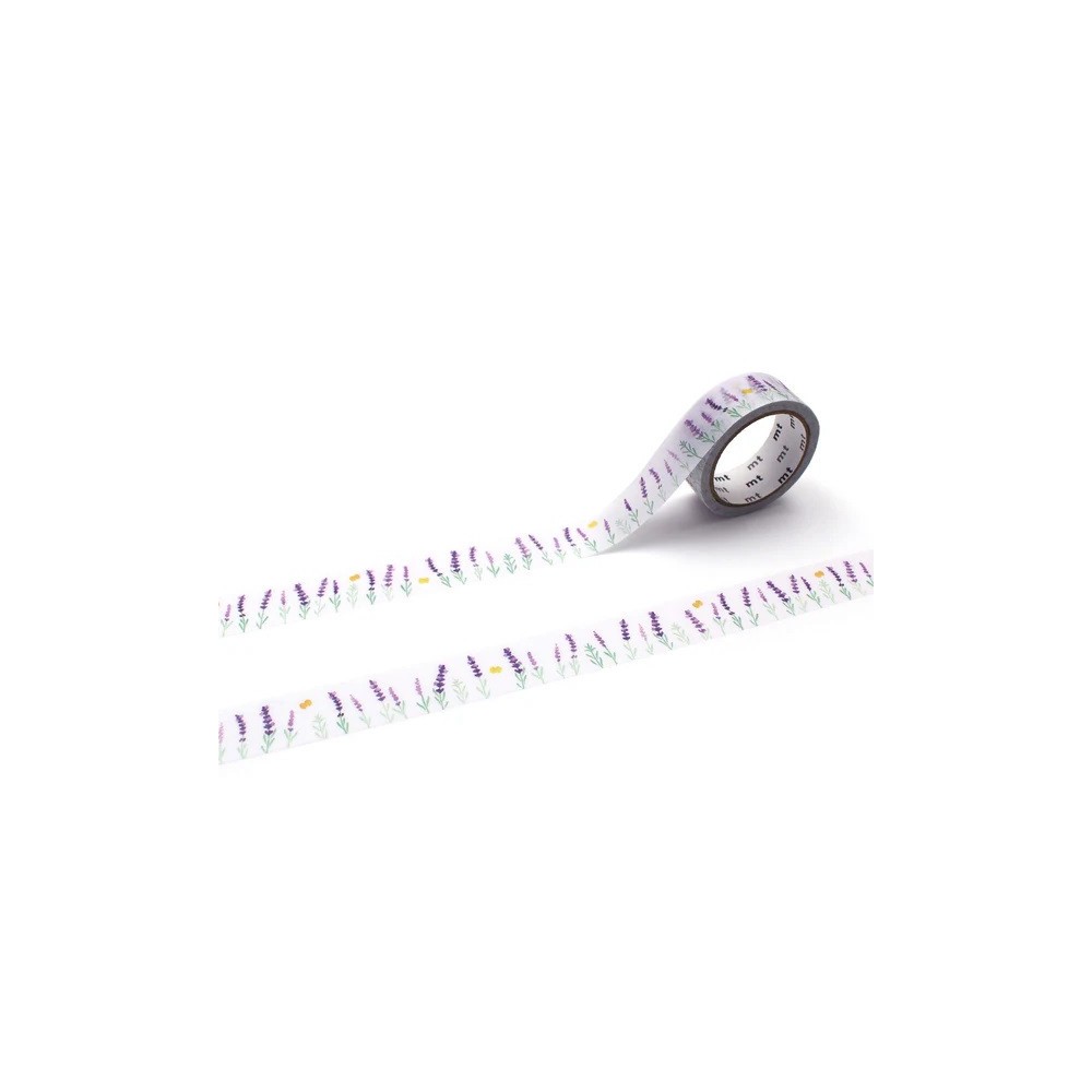 Taśma papierowa washi Maruichikyu Lavender - MT Masking Tape - 5 m