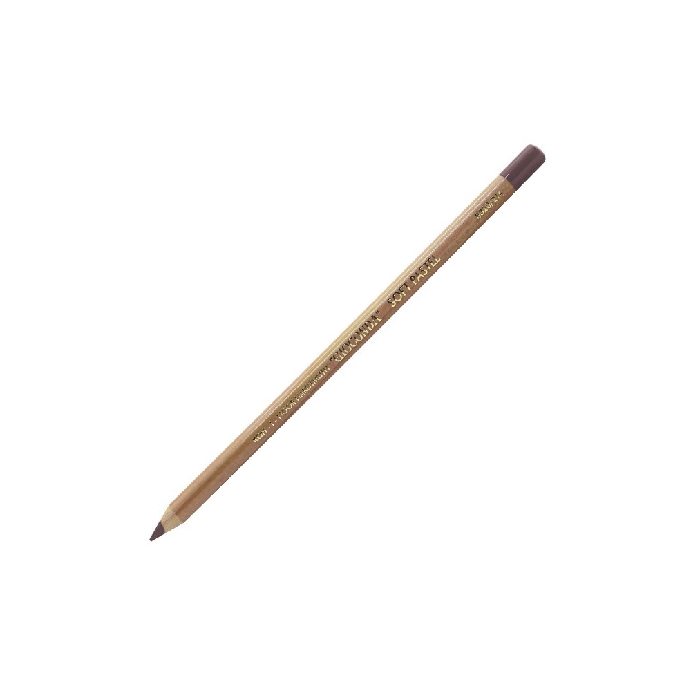 Pastel sucha Gioconda w drewnie - Koh-I-Noor - 214, Dark Caput Mortuum