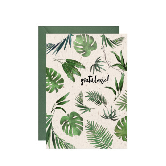 Greeting card A6 - Paperwords - Gratulacje