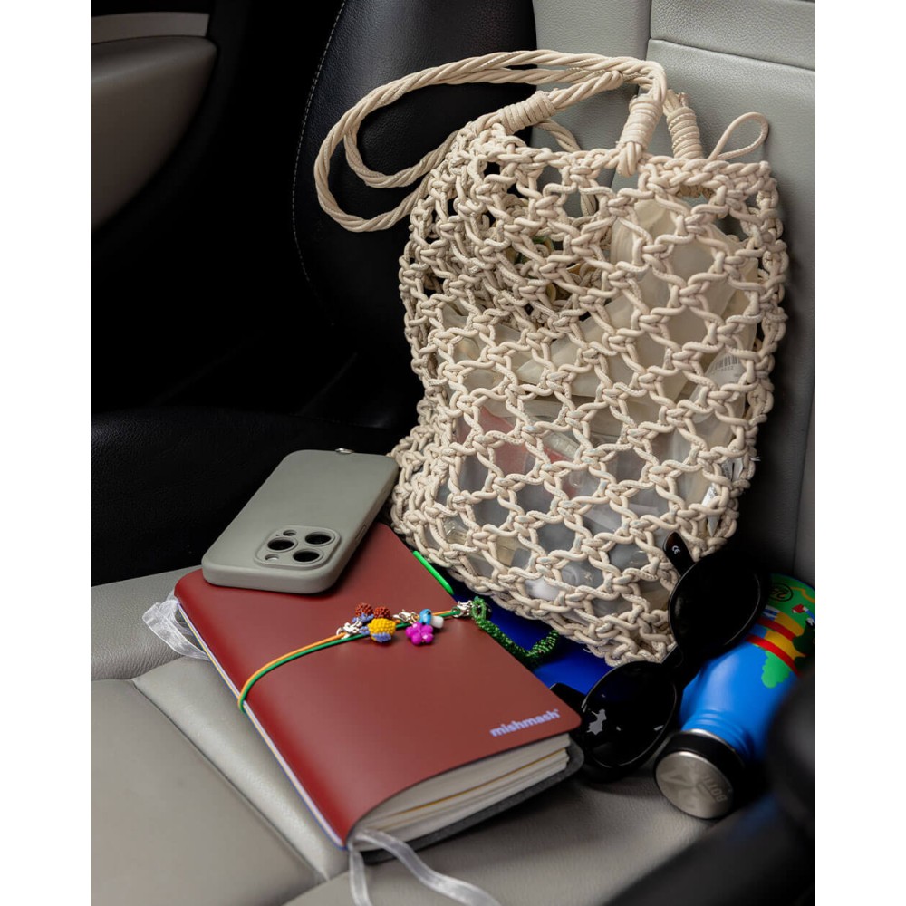 Log Cover for notebook 11.5 × 20 cm - mishmash - Flame Orange