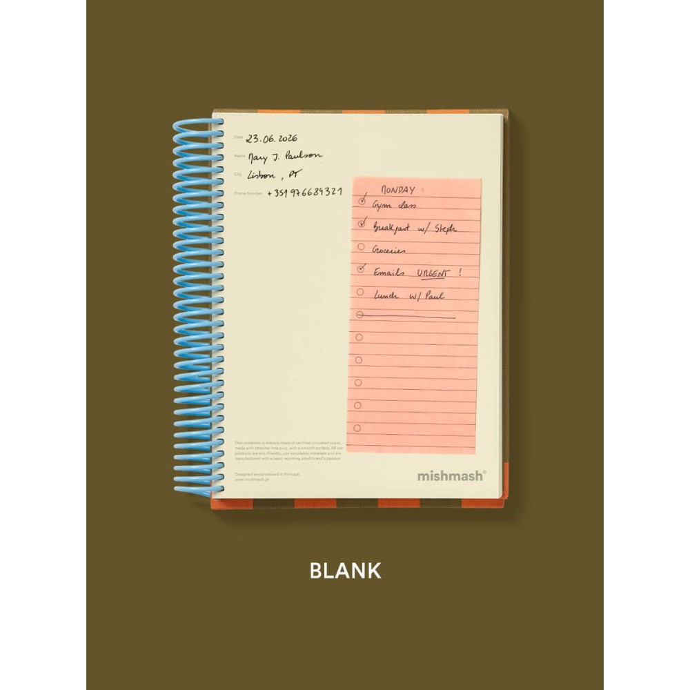 Plain Loop Notebook A5 - Mishmash