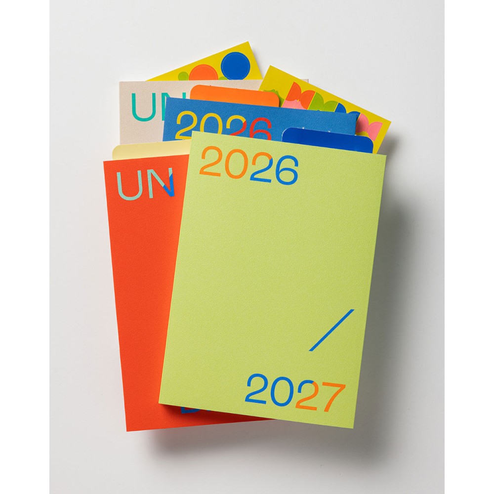 Planer tygodniowy Frames 2026/2027 - mishmash - Blue