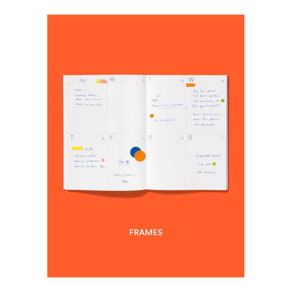 Undated Frames Planner A5 - Mishmash - Sand