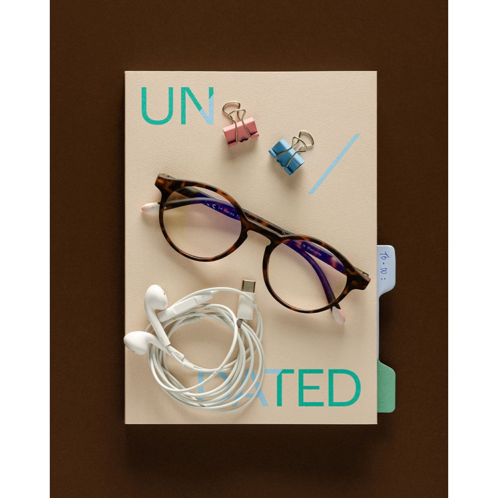 Planner niedatowany Frames A5 - mishmash - Sand