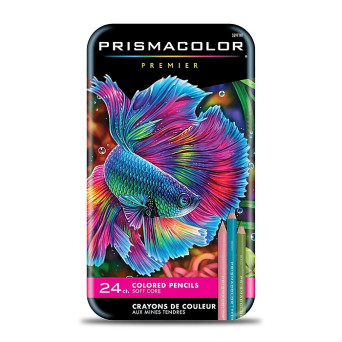 Zestaw kredek Premier Soft Core - Prismacolor - 24 kolory