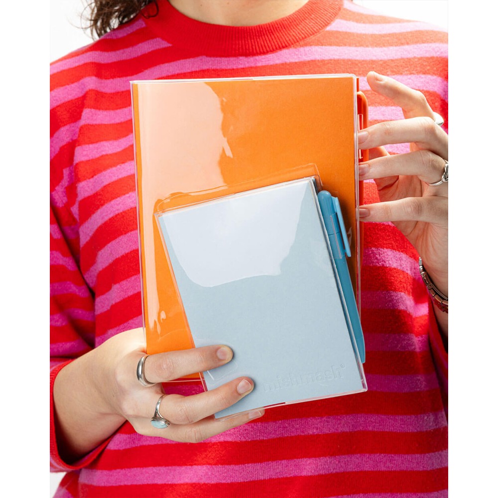 A6 Notebook Cover - Mishmash - Transparent