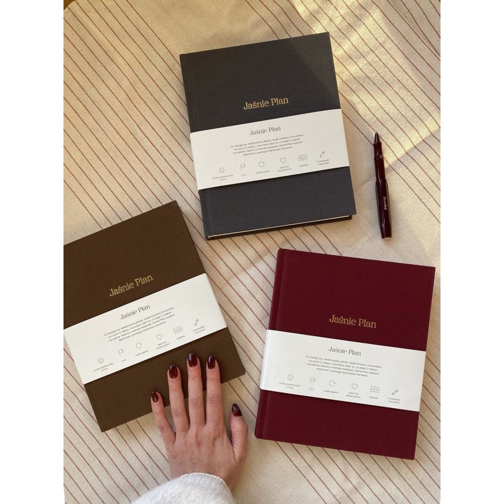 Undated Planner – Jaśnie Plan – Baby Pink