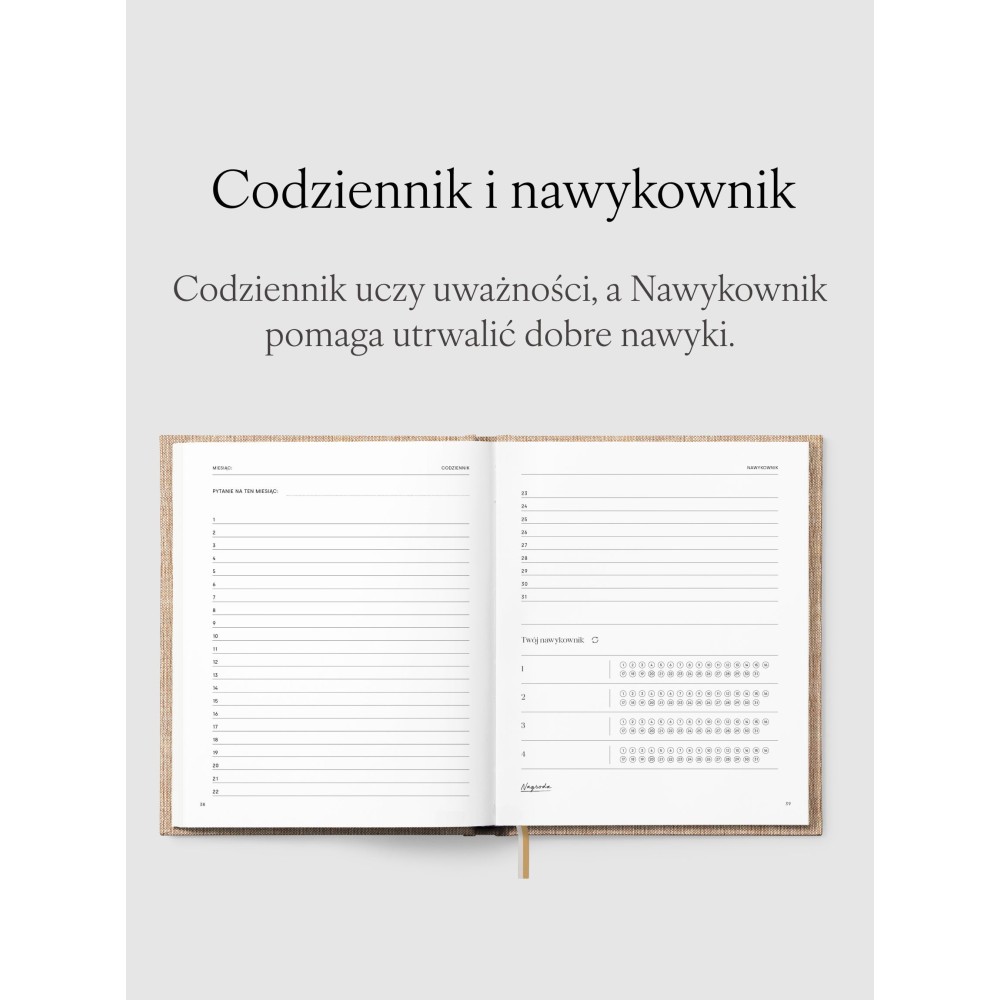 Planer niedatowany - Jaśnie Plan - Baby Sage