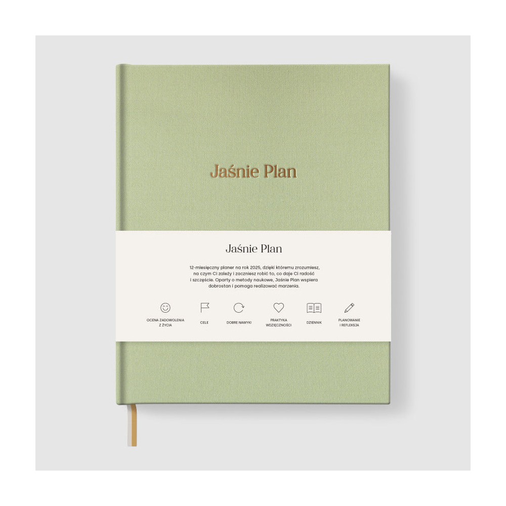 Undated Planner – Jaśnie Plan – Baby Sage