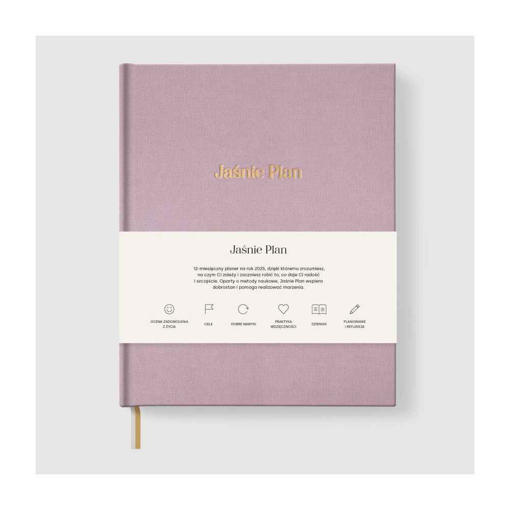 Planer niedatowany - Jaśnie Plan - Lilac