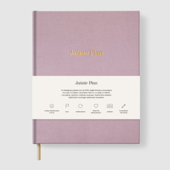 Planer niedatowany - Jaśnie Plan - Lilac