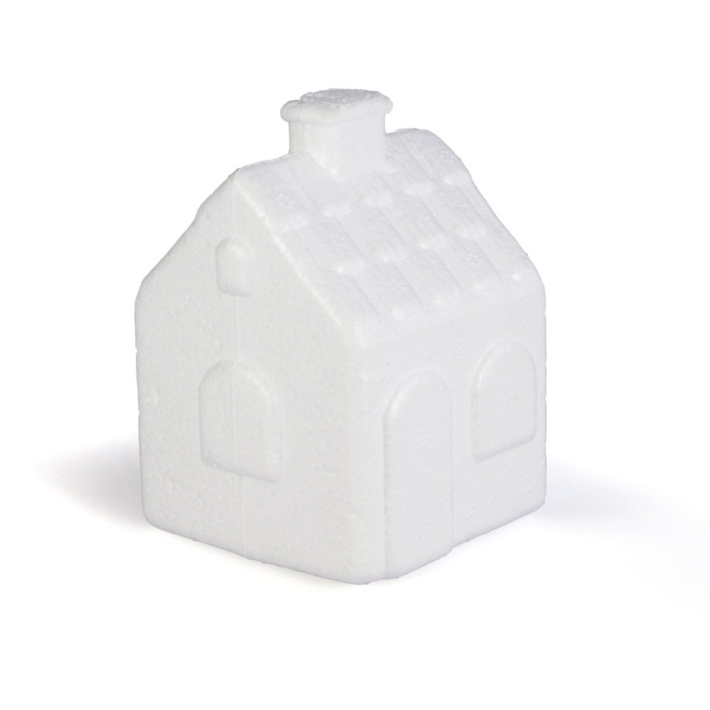 Domek styropianowy - 5 x 5 x 7 cm