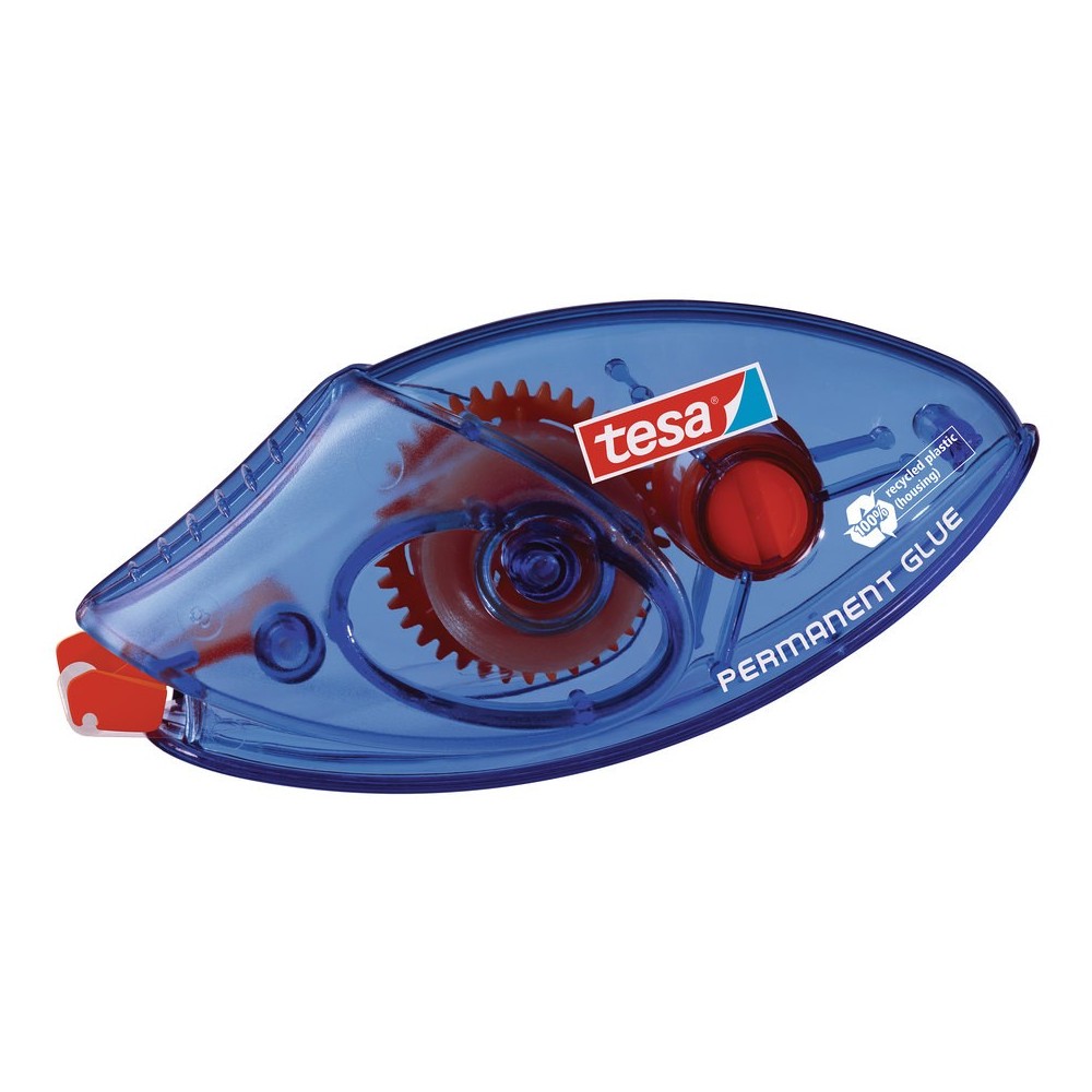 Klej w taśmie trwały, jednorazowy ecoLogo - 8,5m x 8,4mm - Tesa