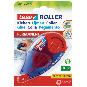 Eco adhesive tape in durable, ecoLogo - 14 m x 8,4 mm - Tesa