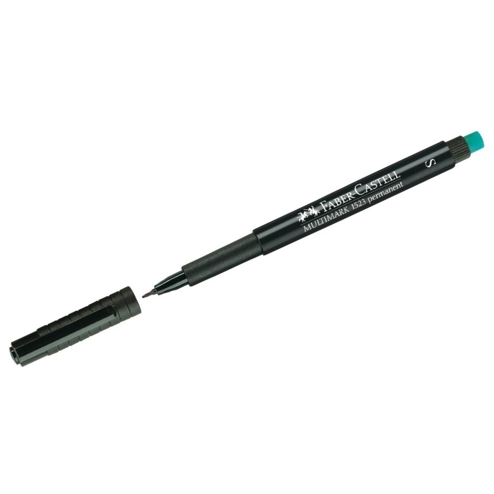 Marker permanentny, foliopis Multimark - Faber-Castell - czarny, S