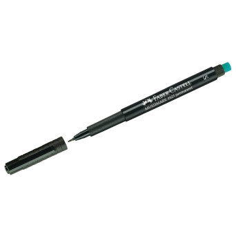 Marker permanentny, foliopis Multimark - Faber-Castell - czarny, S