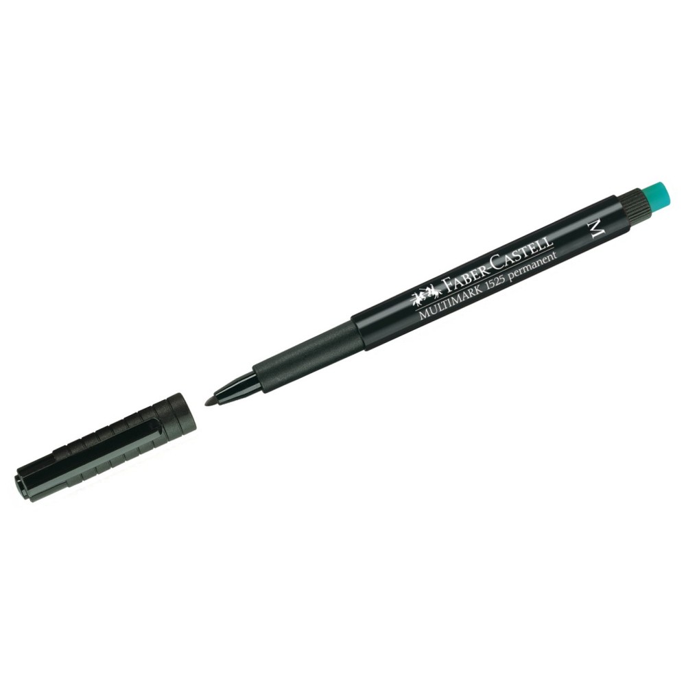 Marker permanentny, foliopis Multimark - Faber-Castell - czarny, M