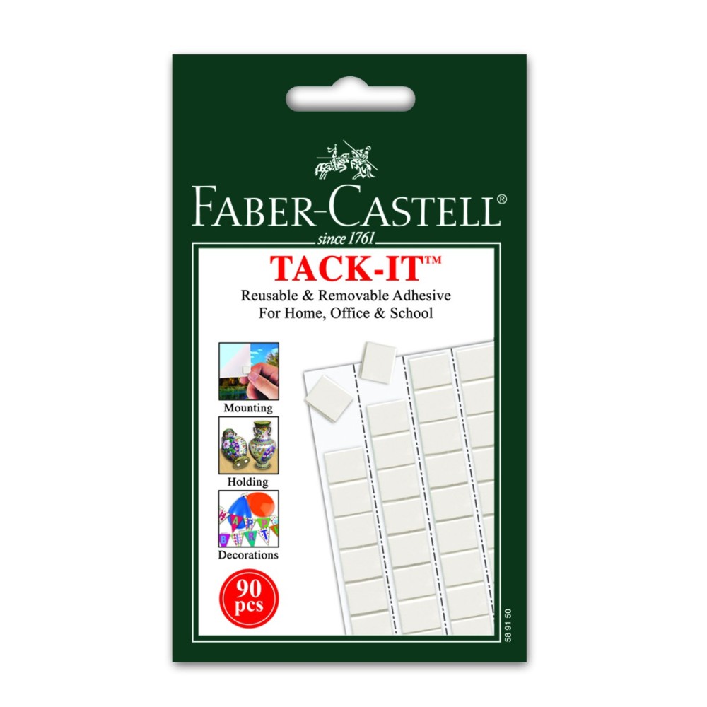 Masa mocująca Tack-it - Faber-Castell - biała 50 g