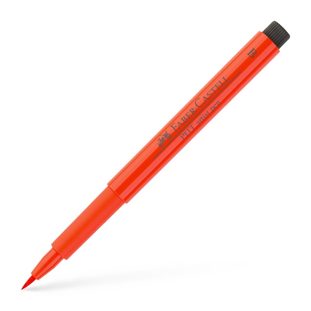 Pisak pędzelkowy Pitt Artist Pen - Faber-Castell - 118, Scarlet Red