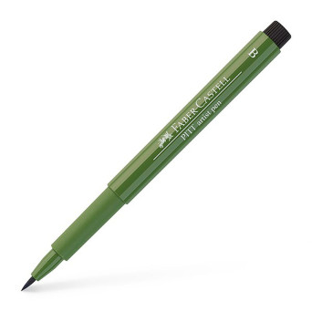 Pisak pędzelkowy Pitt Artist Pen - Faber-Castell - 174, Chromium Green Opaque